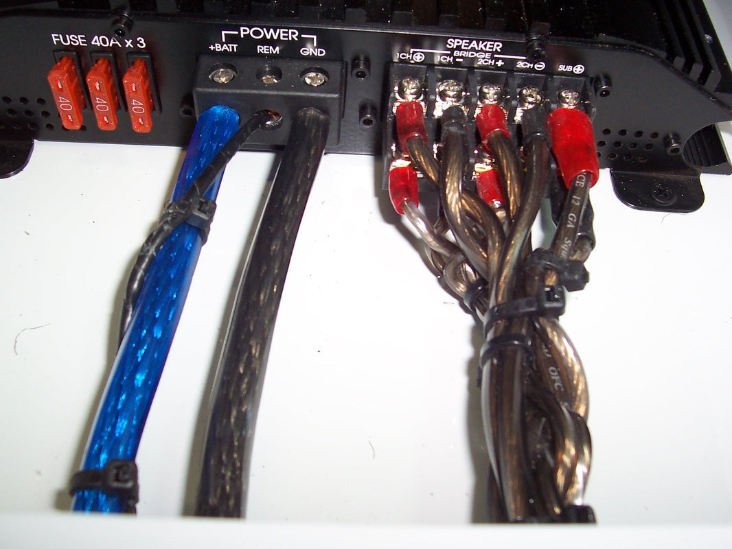 How to Wire an Amp Correctly
