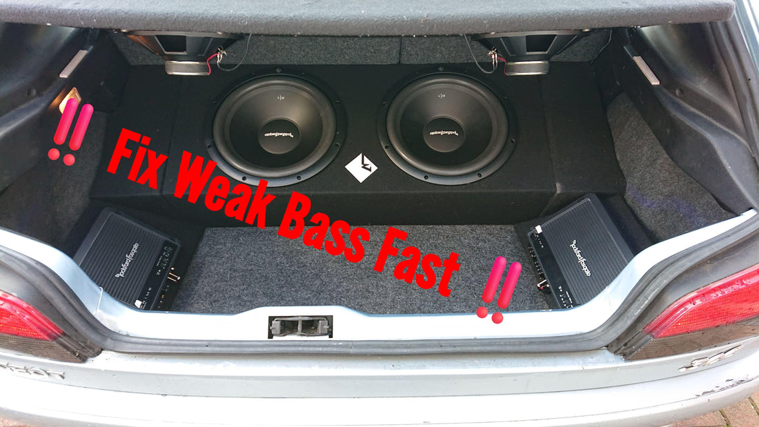 Common Subwoofer Mistakes and How to Fix Them